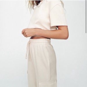 Zara Joggers and Tee